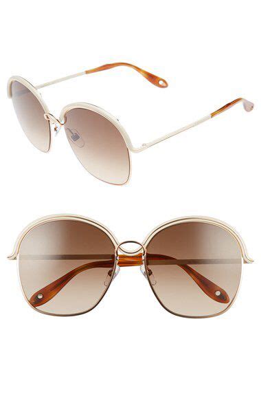 givenchy 7030 s 58mm oversized sunglasses